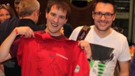 Auch die Pfeffenhausner aus Bayern liesen sich das Turnier nicht nehmen. Das T-Shirt wird in Ehren gehalten.
