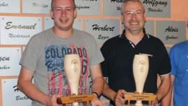 3. Platz Championsleague: Josef Meier und Gerhard Butz