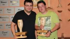 2. Platz Amateurleague: Andreas Pühra und Roland Steidl