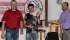 Tom und Paul vom BC Saustall und Gerhard von Pfeffenhausen.