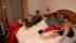 Nach schwimmen, stand ein gemeinsamer Fußballabend im Zimmer von Clem und Mich an.