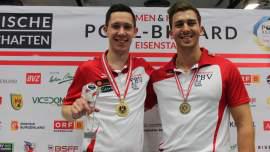 Gold und Bronze für Max und Tommy im 8er Ball