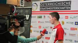Max Lechner beim ORF Interview