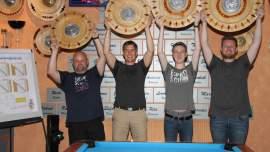 die Sieger in der Amateur- und Champiosnleague