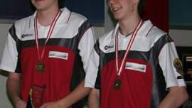 Simon und Maxi holten zum Abschluss nochmals zwei Medaillen für die Tirolmannschaft.
