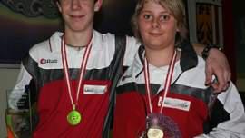 Die Tiroler Staatsmeister im 8er Ball. Maxi und Luggy.