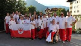 Das Team Tirol bei der Eröffnungsfeier