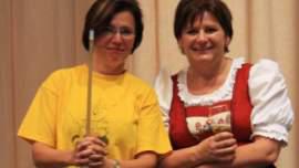 Birgit und Eva ein bekanntes Team!