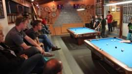 Beim Finale waren die Pool Hall wieder gerammelt voll!