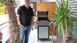 Die beiden Grillmeister! War sehr lecker!