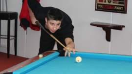 Tobias Leidlmair vom Pool Power Team zeigte auch beim 2. Jugendtag gutes Billard.