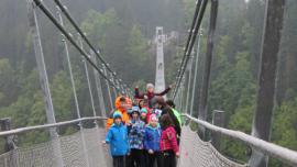 Ein Foto in der Brücke.