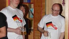 Dem Deutschen Teil der Mannschaft ist wohl unser Tiroler Bier zu Kopf gestiegen, daher waren die Spielleistungen nicht mehr ganz 100%ig :)