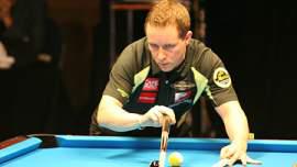 Mika Immonen zeigte fast fehlerfreies Billard,..