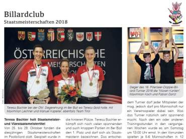 Presseberichte Fieberbrunner Informativ