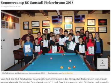 Sommercamp 2018