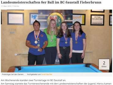 Landesmeisterschaften 8er Ball
