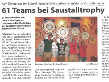 29. Saustalltrophy