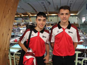 Tobi und Simon bei der letzten EM in Slowenien