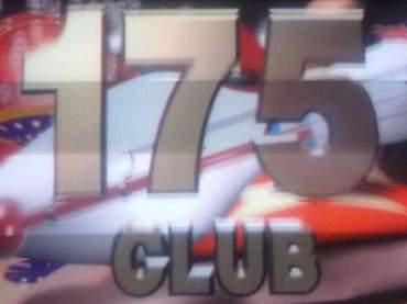 Der Beweis das unser Sportwart Stefan in den 175 Club aufgenommen wurde!