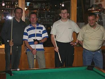 Schorsch, Rudi, Wof Flatscher und Franz