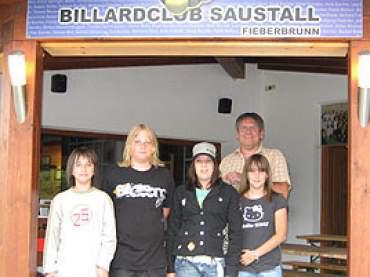 die vier Tiroler Campteilnehmer