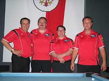 v.l. Schorsch, Alpi, Richi und Eugen.