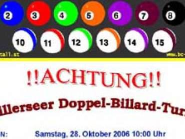 6. Pillerseer-Doppel-Billardturnier