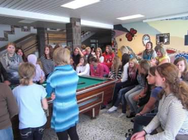 Die Schüler als Intressierte Zuhörer