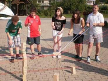 Teambuilding war angesagt