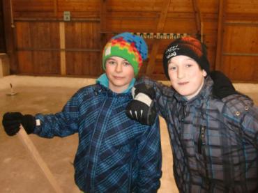 Eli und Mani ein Team