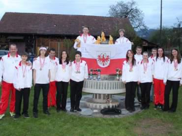 31 Medaillen holt das Tiroler Team