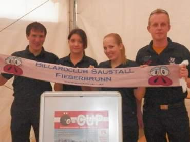 Die 2er Mannschaft beim Ö-Cup