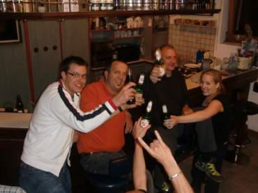 v.l.n.r.: 4. Tutti, 1. Georg, 2. Ginal, 3. Teresa