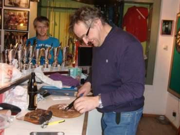 Von Franz gabs leckeren Speck!