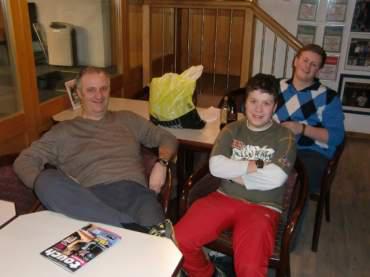 v.l.n.r.: 2. Ginal, 1. Mich, 3. Clemens