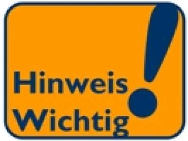 Hinweis-Wichtig