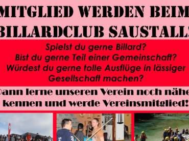 Vereinsmitglied werden!