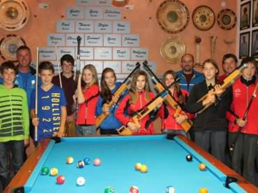 Tiroler Jugend Biathlonlandeskader zu Besuch im Saustall!
