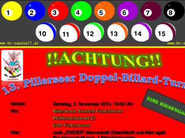 Pillerseer Doppel-Billard-Turnier