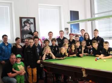 Beim Jugendtag gab es auch eine Einführung ins Snooker!