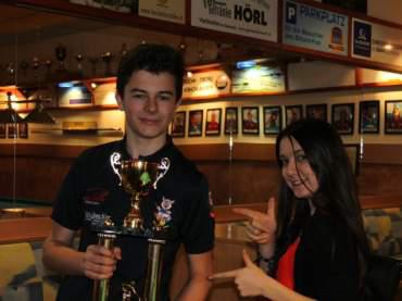 Elias Horngacher wird 3er beim Jugend GP