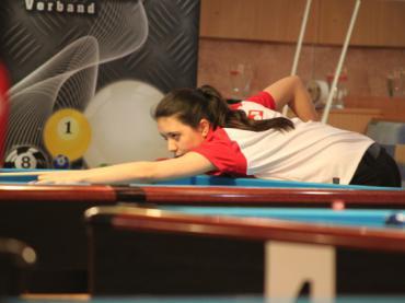 Marion gute 9e bei Championstour und somit beste Dame!