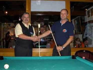 die Finalisten bei den Senioren: Lederer und Bechler
