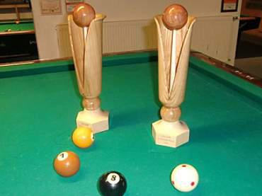 Franz hat wieder tolle Pokale gedraxelt!