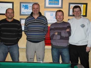 v.l.n.r.: KC, Ginal, Rudi und Wof