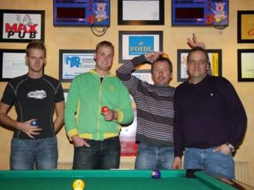 v.l.n.r.: 2. Wasti, 3. Stefan, 1. Rudi, 4. Franz