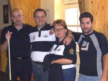 unsere Gegner in der Hoffnungsrunde: Schreiner und Willi