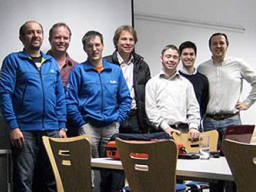 Die Jugendtrainer von BC Kramsach, Pool X-Press und BC Saustall