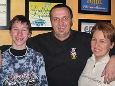 Der beste Jugendliche David, der Gesamtsieger Schorsch und die beste Dame Heidi!